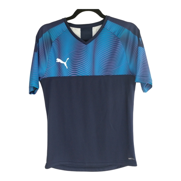 Puma Tops - Puma dryCell Peacoat Blue Jersey Top Size Small Unisex Sporty Athletic